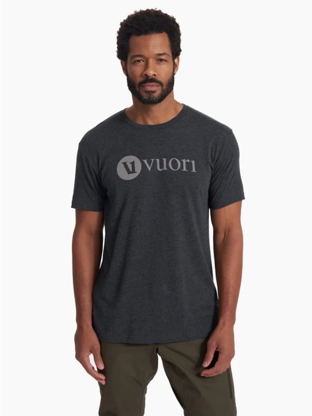 Vuori Wordmark Logo Tee